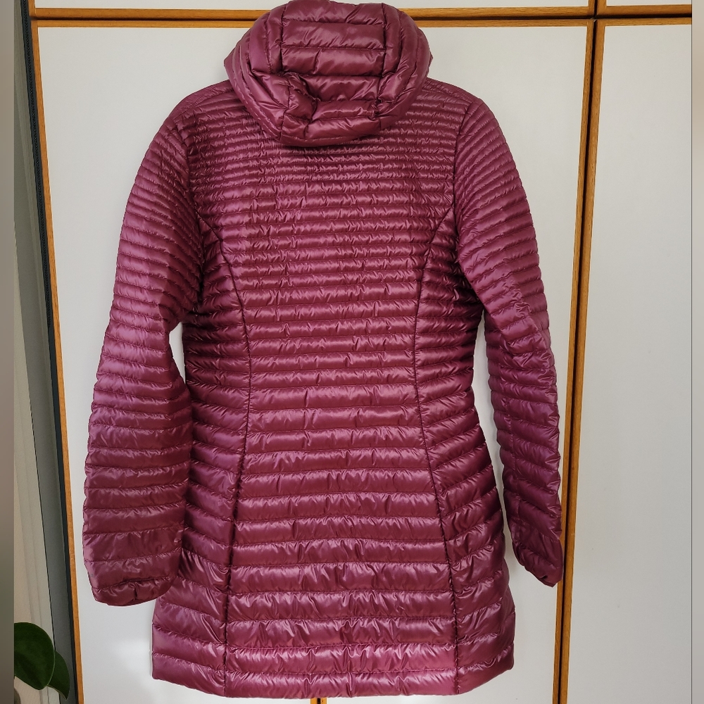 Patagonia Lightweight Fiona Parka M Oxblood Red 600 Fill - Picture 13 of 13